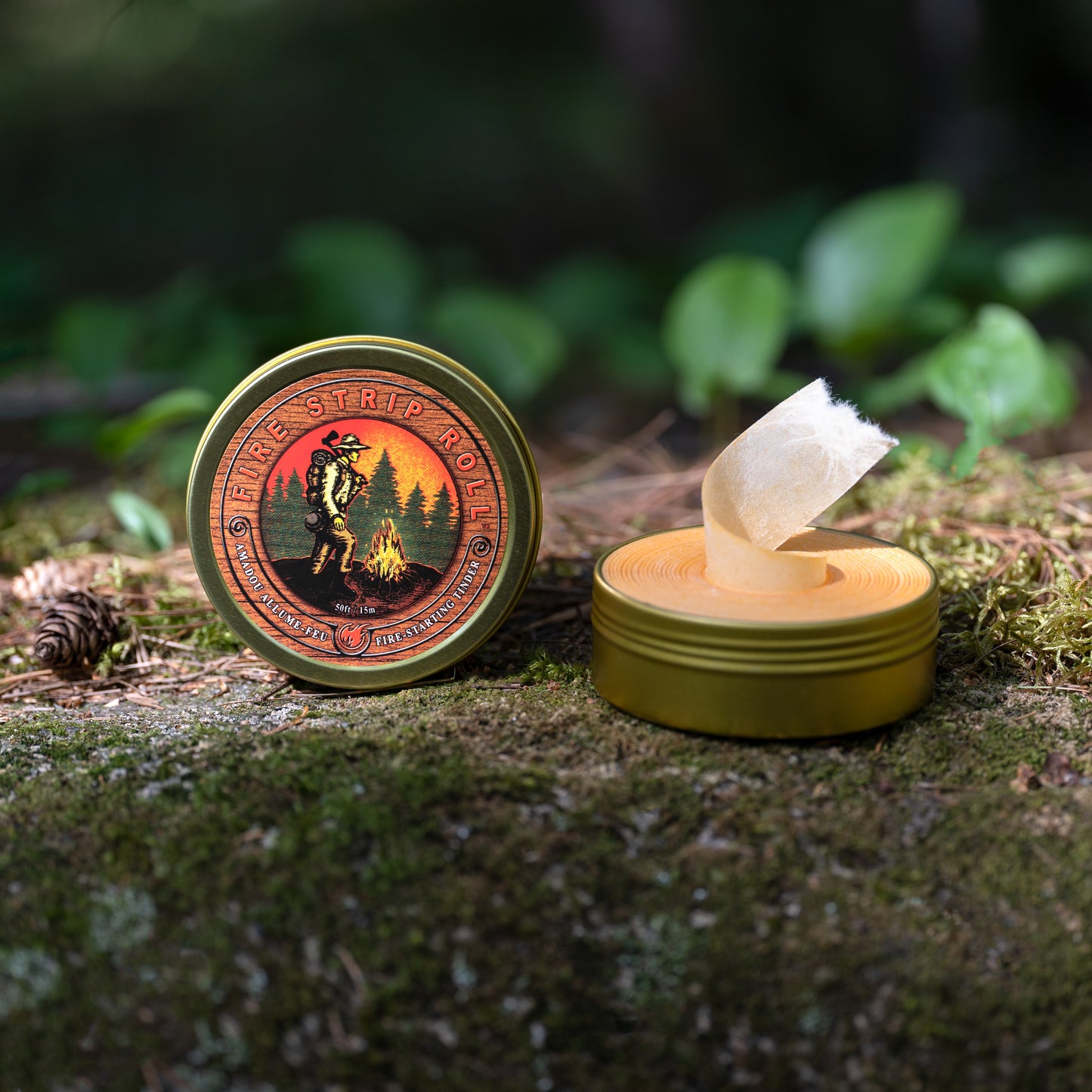 FIRE STRIP ROLL™ - BLACK TIN