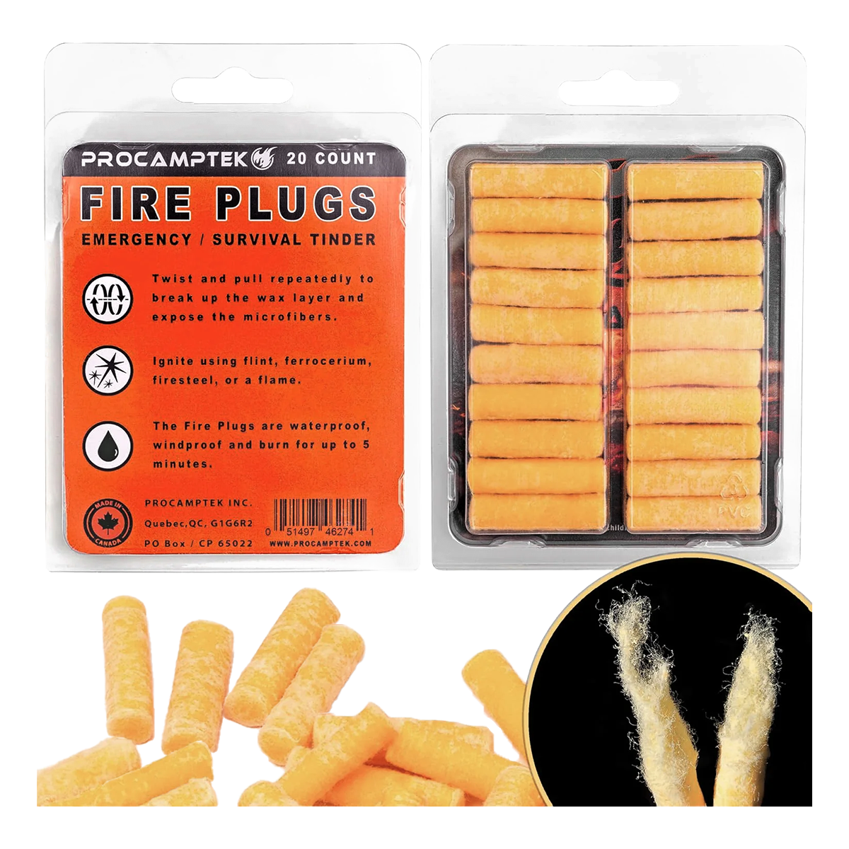 FIRE PLUGS - 20 PCS